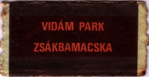 Vidám Park zsákbamacska