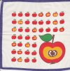 Gyümölcsös textil zsebkendők
