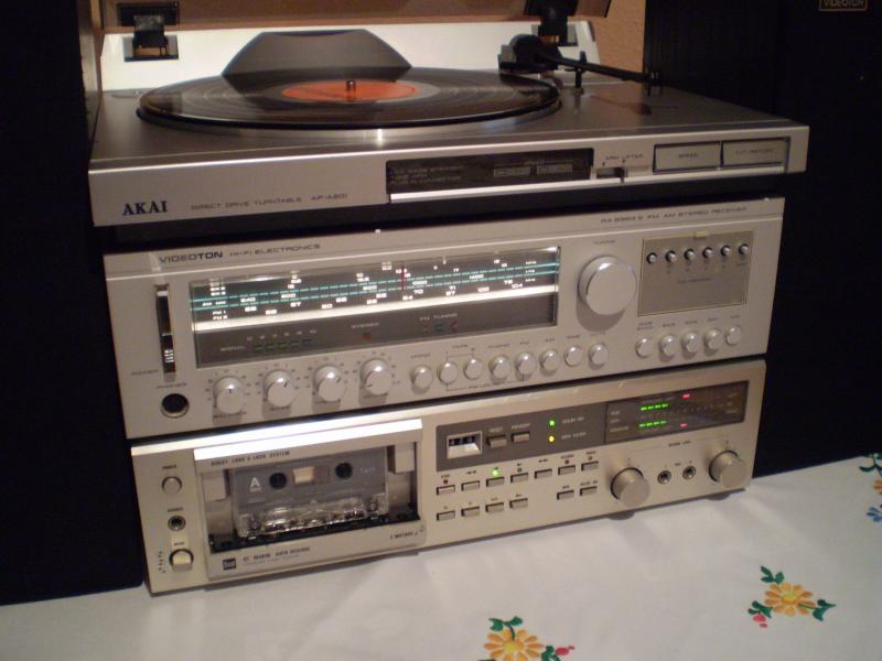 Akai ap-a201, Vidi ra 6363 s, Dual c 828, DC 2018 hangfalak.