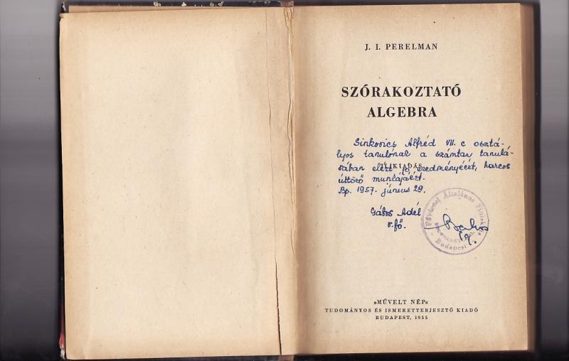 könyv dedikáció