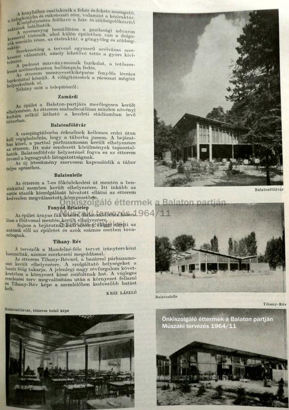 Önkiszolgáló éttermek a Balatonon 2