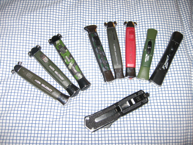 Kincs rugósbicskák gyűjteményem részei